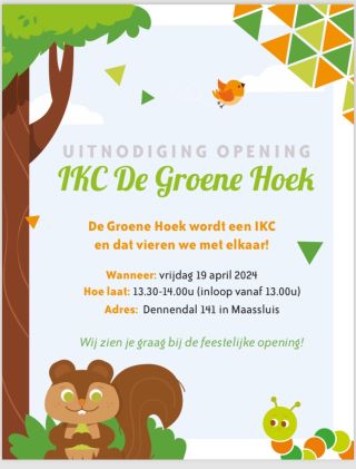 Opening IKC De Groene Hoek